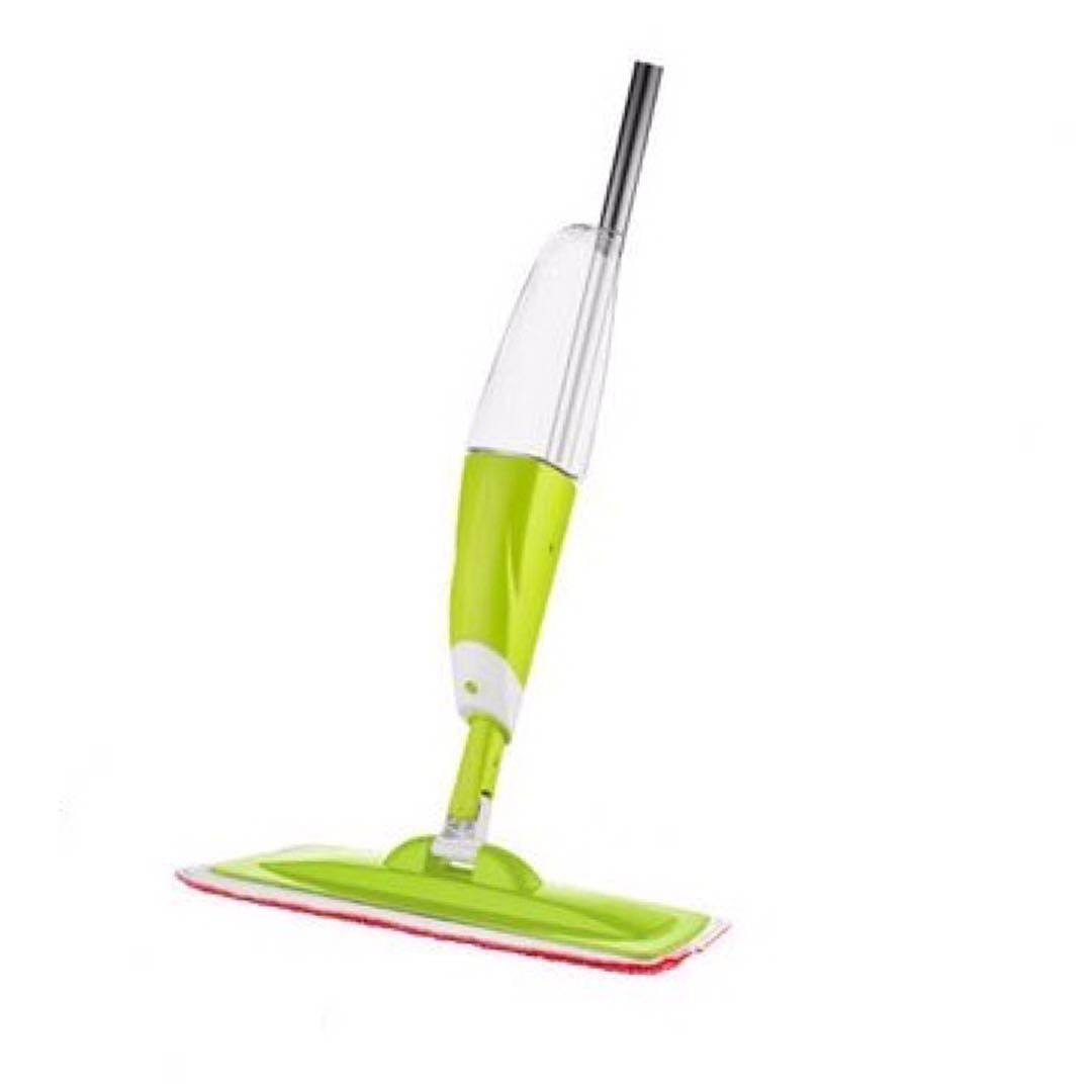 Spray Mop Wet Hard Floor Tiles Cleaning Microfibre Pad Flat Cleaner Tool