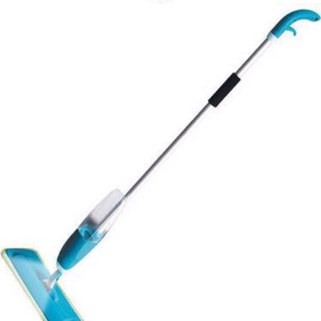 Spray Mop Wet Hard Floor Tiles Cleaning Microfibre Pad Flat Cleaner Tool