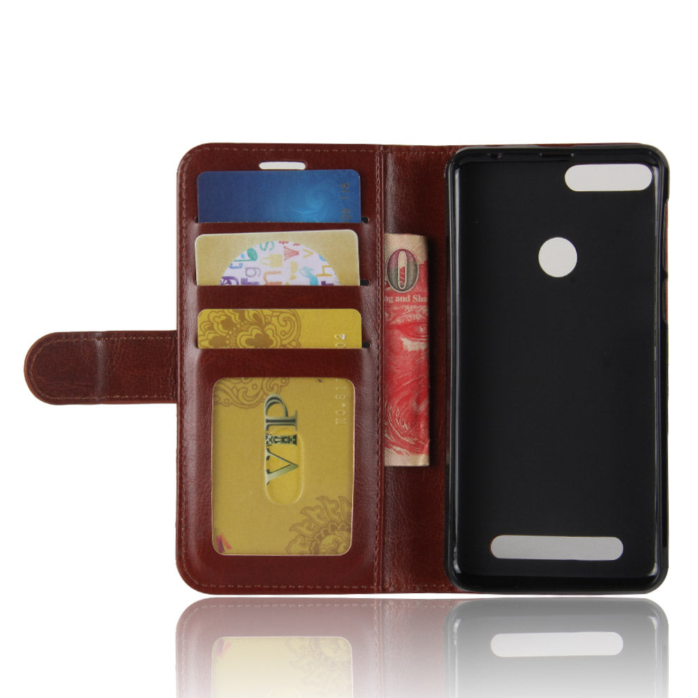 Leagoo kiicaa Power Case PU Leather Flip Magnetic Wallet Cover