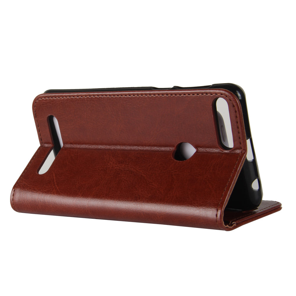 Leagoo kiicaa Power Case PU Leather Flip Magnetic Wallet Cover