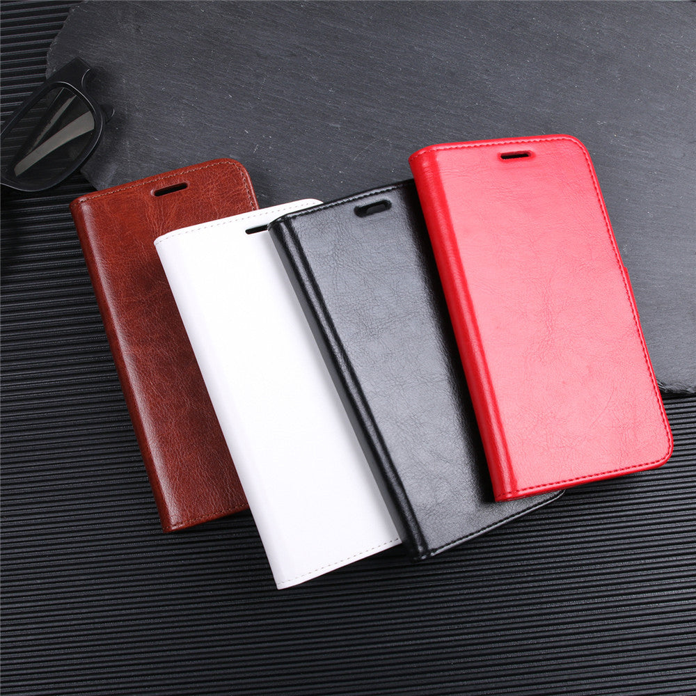 Leagoo kiicaa Power Case PU Leather Flip Magnetic Wallet Cover