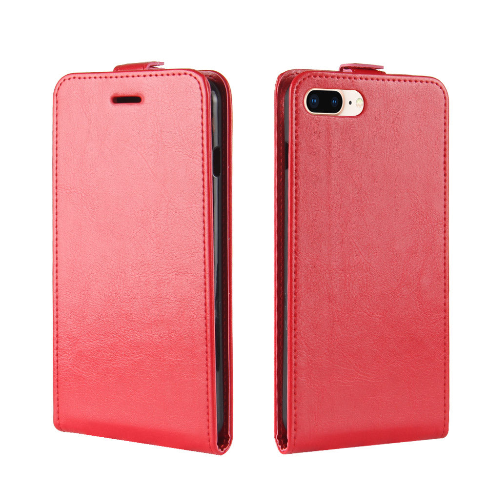 iPhone 7 Plus 8 Plus Case PU Leather Flip Magnetic Wallet Cover