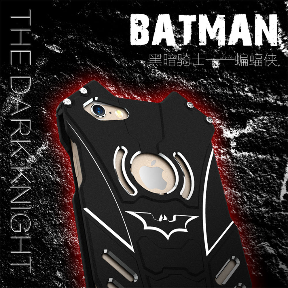 iPhone 6 Plus 6s Plus Metal Protective Case Batman Shockproof Cover