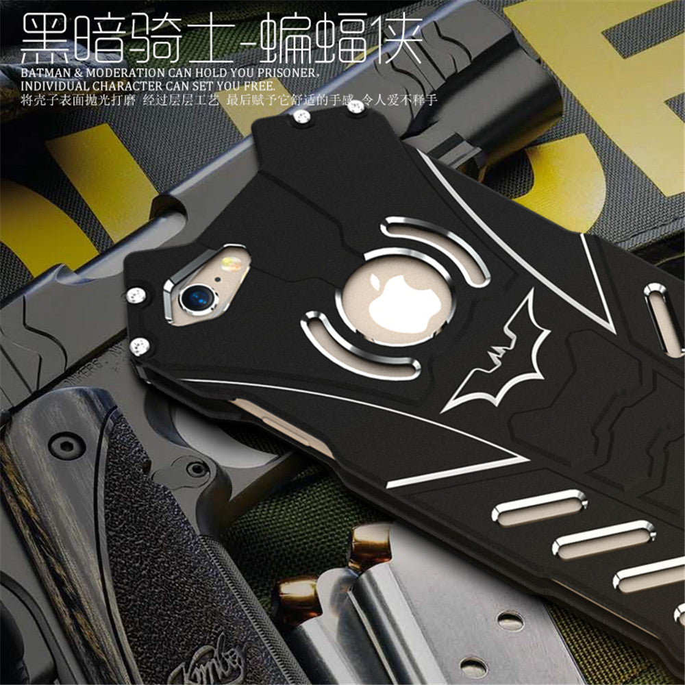 iPhone 6 Plus 6s Plus Metal Protective Case Batman Shockproof Cover