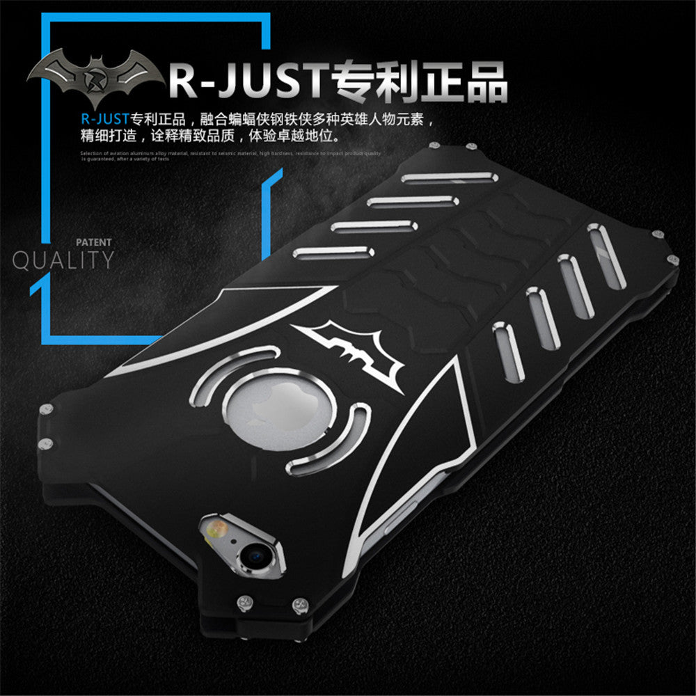 iPhone 6 Plus 6s Plus Metal Protective Case Batman Shockproof Cover