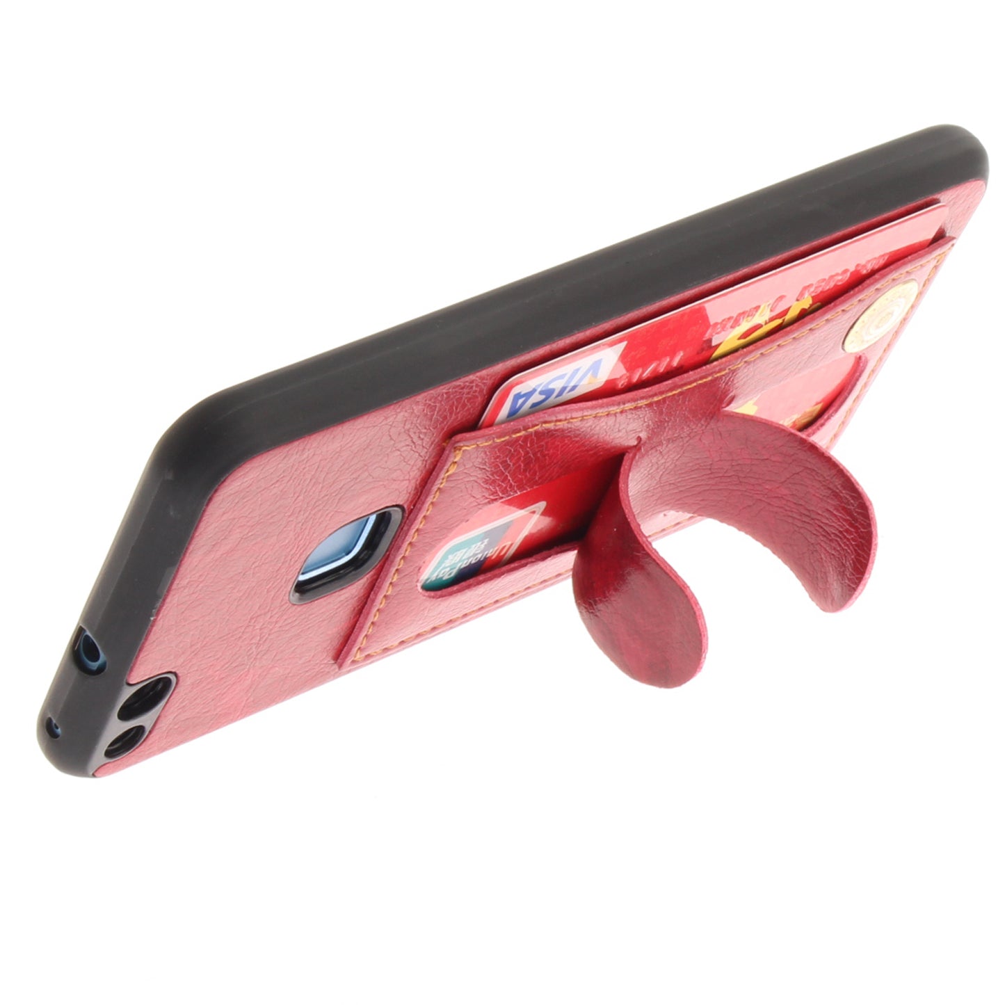 Huawei P10 Lite Case PU Leather Card Slot Stand Cover for Huawei P10 Lite