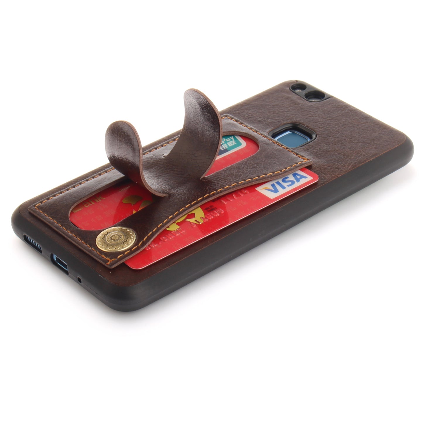 Huawei P10 Lite Case PU Leather Card Slot Stand Cover for Huawei P10 Lite