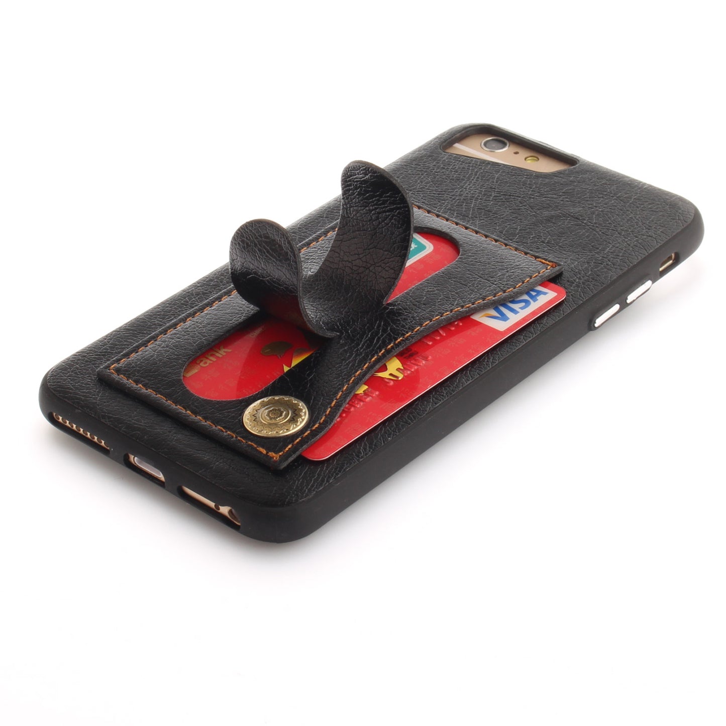 iPhone 6 Plus 7 Plus 8 Plus Case PU Leather Card Slot Stand Cover for iPhone 6 Plus 7 Plus 8 Plus