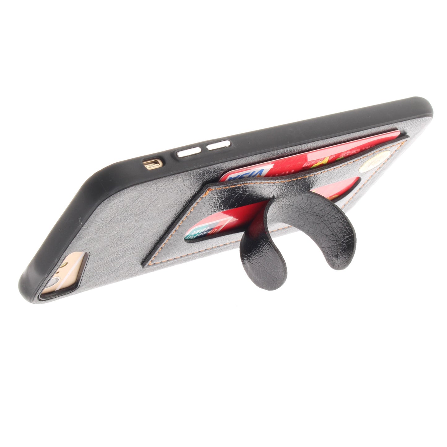 iPhone 6 Plus 7 Plus 8 Plus Case PU Leather Card Slot Stand Cover for iPhone 6 Plus 7 Plus 8 Plus