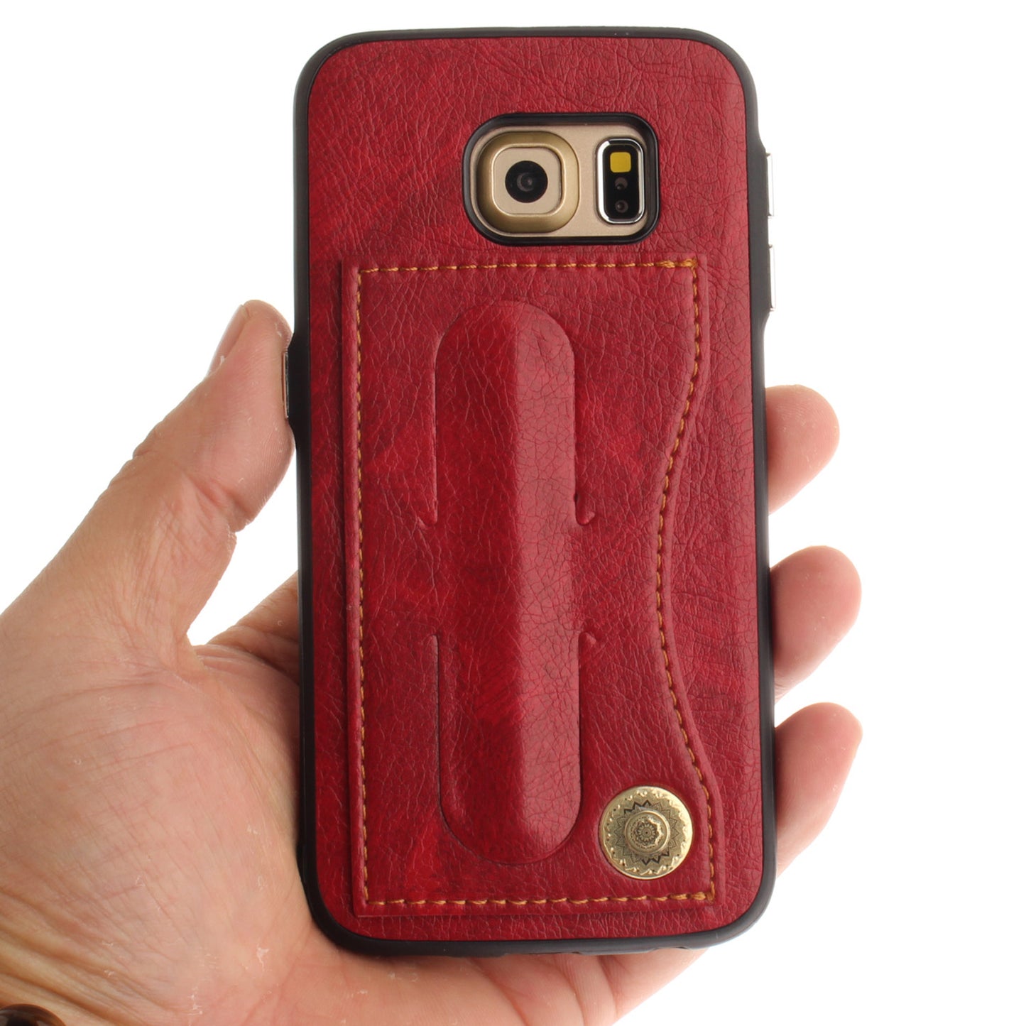 Samsung Galaxy S6 edge Case PU Leather Card Slot Stand Cover for Samsung Galaxy S6 edge