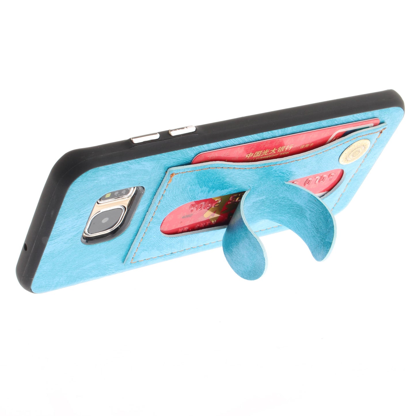 Samsung Galaxy S7 edge Case PU Leather Card Slot Stand Cover for Samsung Galaxy S7 edge