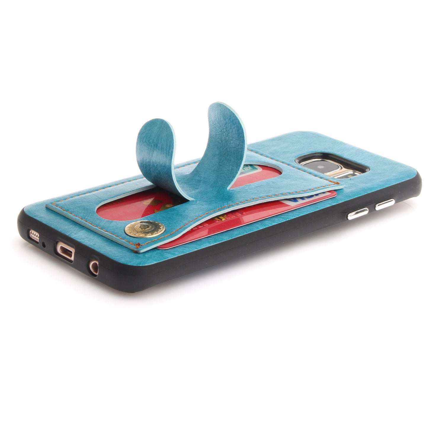 Samsung Galaxy S7 edge Case PU Leather Card Slot Stand Cover for Samsung Galaxy S7 edge