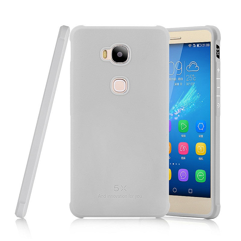 Huawei Honor 5X Case Full Covered Protective Matte Non-slip Luxury Silicon Cover for Huawei Honor 5X