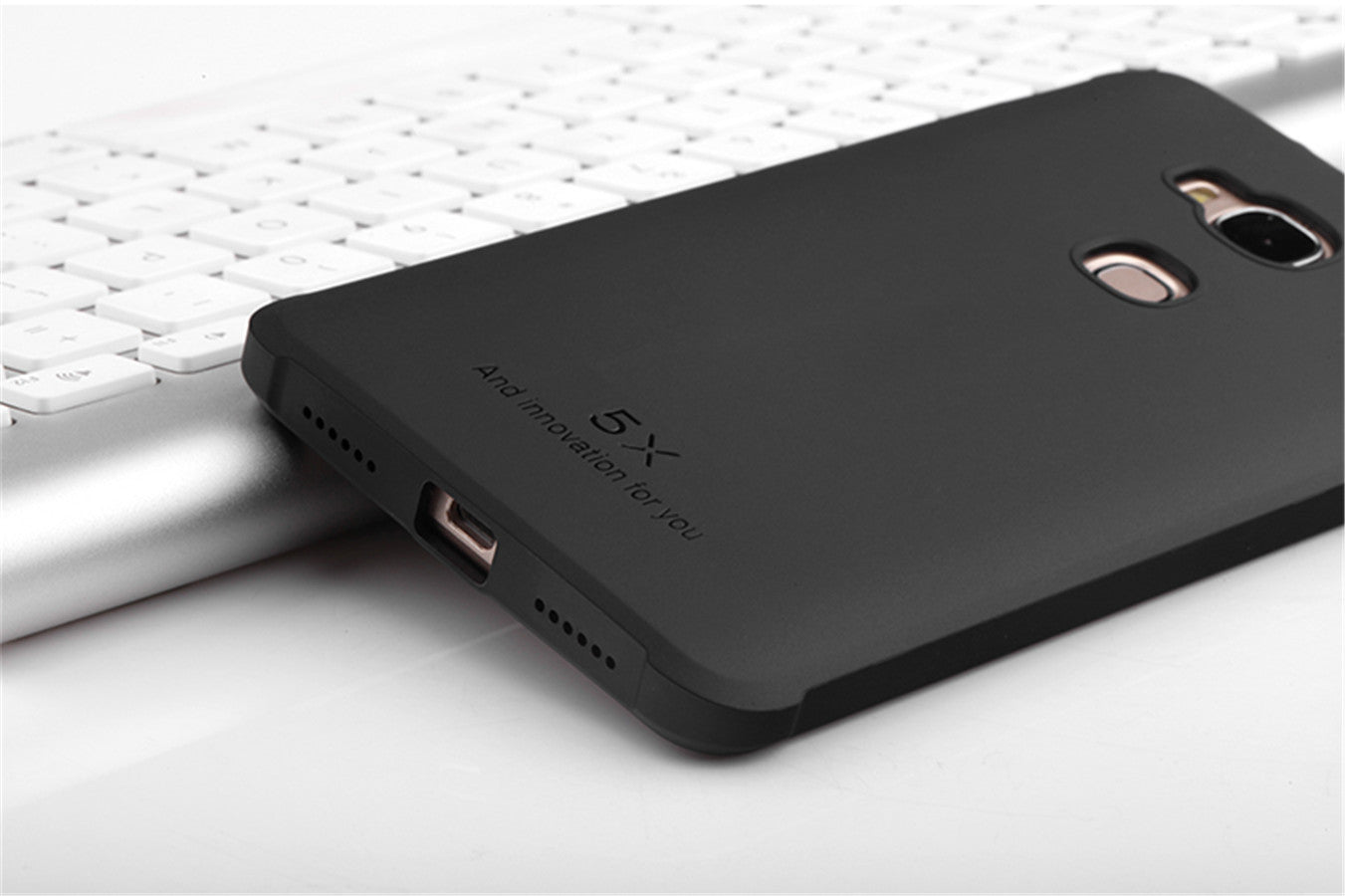 Huawei Honor 5X Case Full Covered Protective Matte Non-slip Luxury Silicon Cover for Huawei Honor 5X