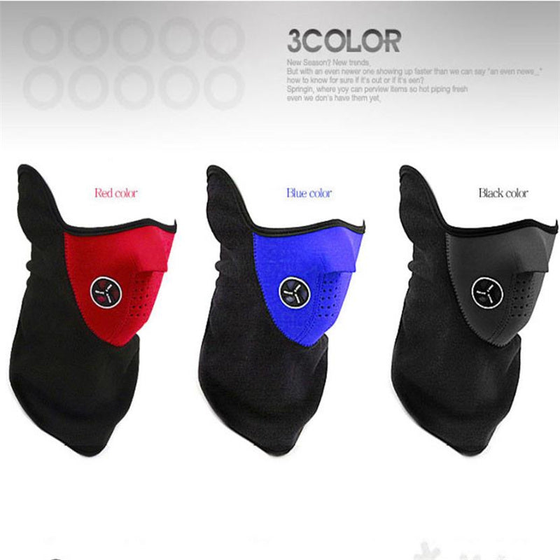 High Quality Cycling Face Mask Outdoor Sport Winter Warm Ski Mask Half Face Mask For Cycling Riding Outdoor Sport
