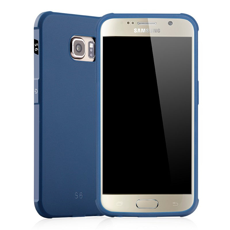 Samsung Galaxy S6 Case Full Covered Protective Matte Non-slip Luxury Silicon Cover for Samsung Galaxy S6