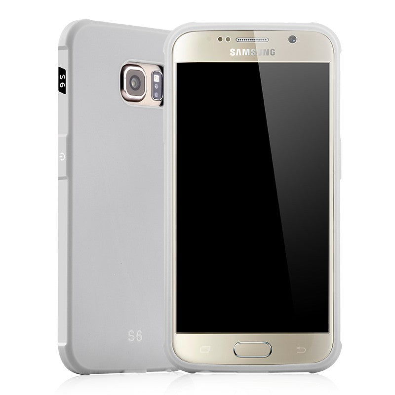 Samsung Galaxy S6 Case Full Covered Protective Matte Non-slip Luxury Silicon Cover for Samsung Galaxy S6