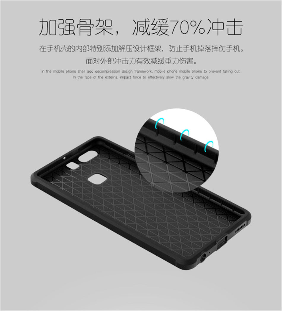 Huawei P9 Plus Case 3D Embossed Dragon Pattern Luxury Full Covered Matte Non-slip Protective Cover Huawei P9 Plus