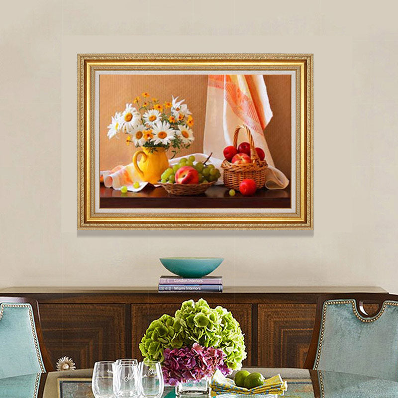 Meian,Special,Diamond Embroidery,Full,DIY,Diamond Painting "Daisy  Fruits",Cross Stitch,Diamond Mosaic,Bead Picture,Home Decor