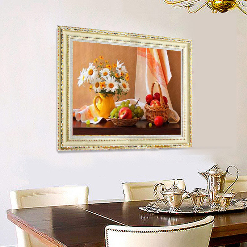 Meian,Special,Diamond Embroidery,Full,DIY,Diamond Painting "Daisy  Fruits",Cross Stitch,Diamond Mosaic,Bead Picture,Home Decor