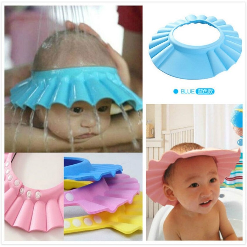 Shampoo Bath Bathing Shower Cap Hat Wash Hair Shield