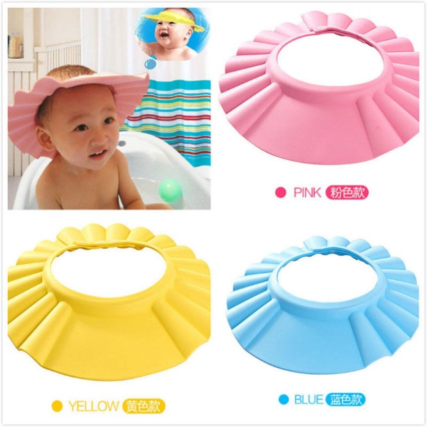Shampoo Bath Bathing Shower Cap Hat Wash Hair Shield