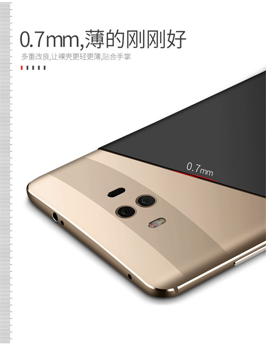 Huawei Mate 10 Pro Case Solid Color Matte Ring Stand Non-slip Shockproof Back Cover For Huawei Mate 10 Pro