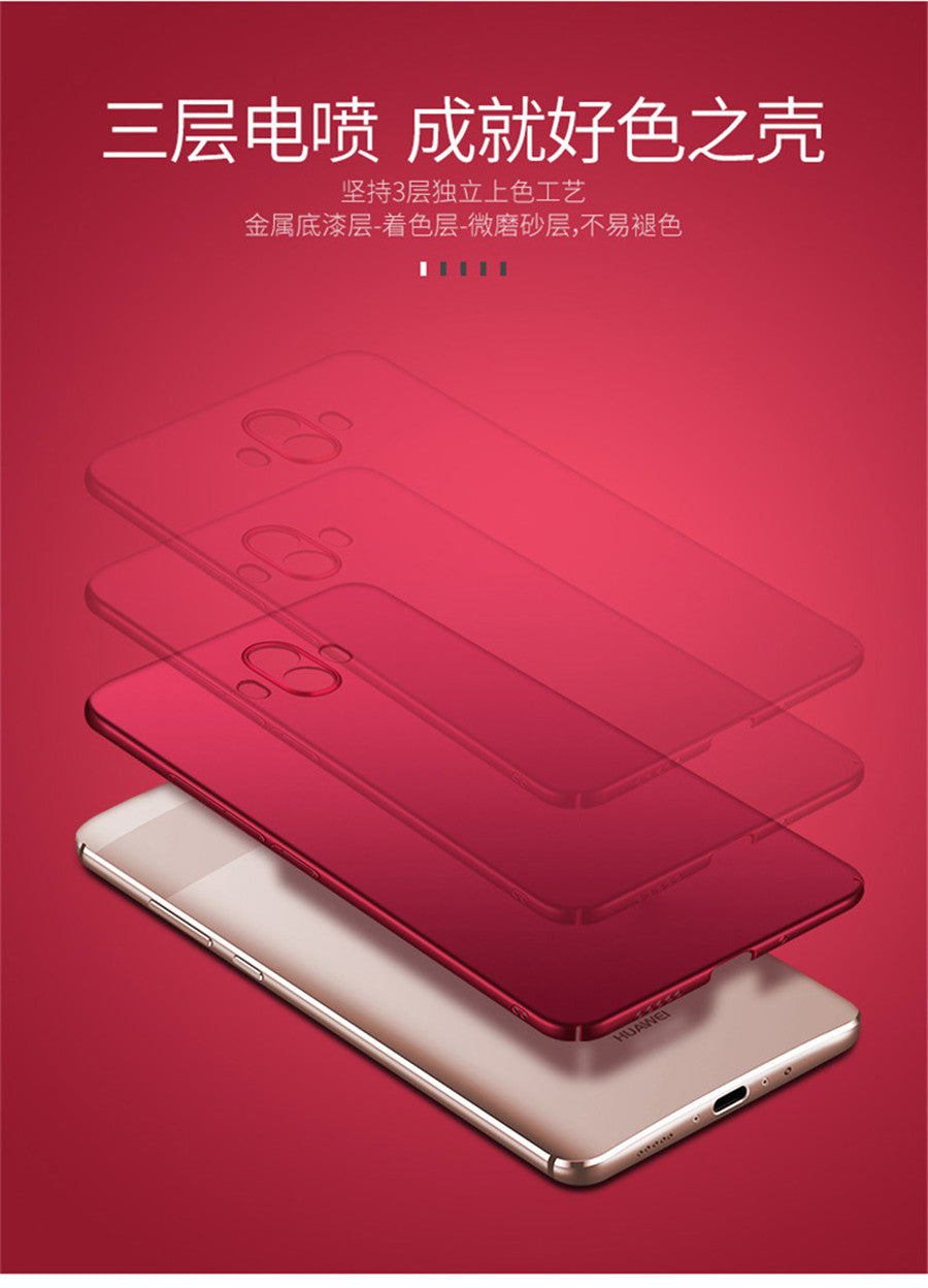 Huawei Mate 10 Pro Case Solid Color Matte Ring Stand Non-slip Shockproof Back Cover For Huawei Mate 10 Pro