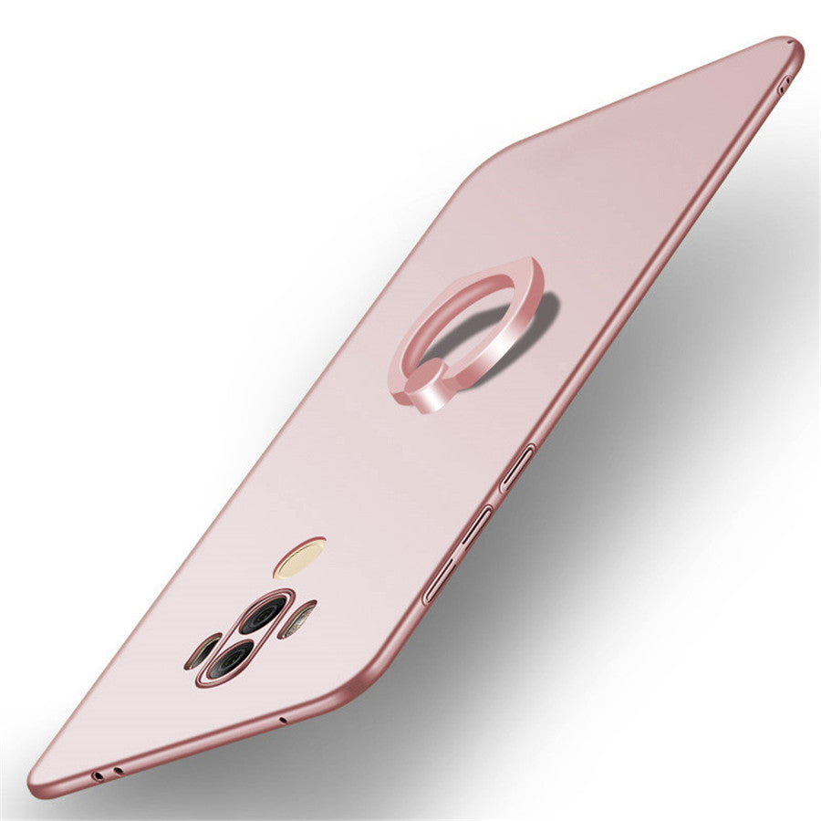 Huawei Mate 10 Pro Case Solid Color Matte Ring Stand Non-slip Shockproof Back Cover For Huawei Mate 10 Pro