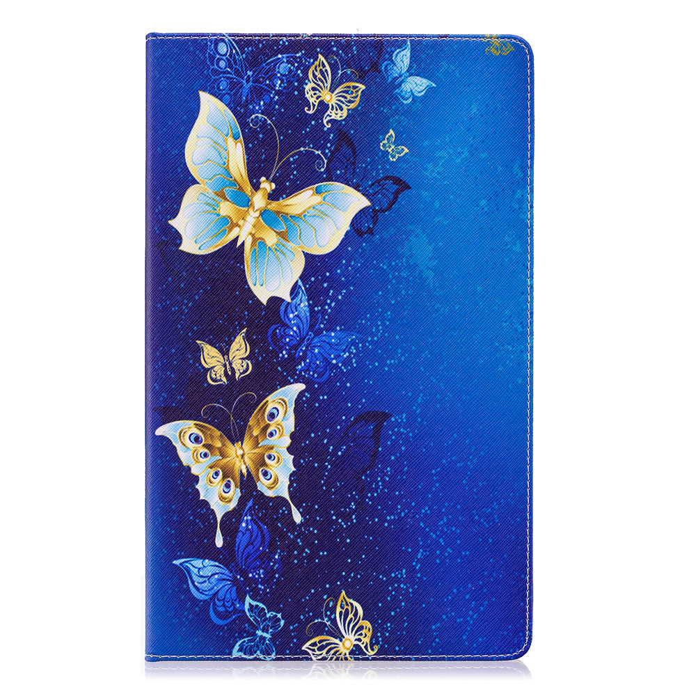 Amazon Fire HD 10 2017 Case Printing Leather Flip Wallet Magnetic Cover with Back Holder for Amazon Fire HD 10 2017