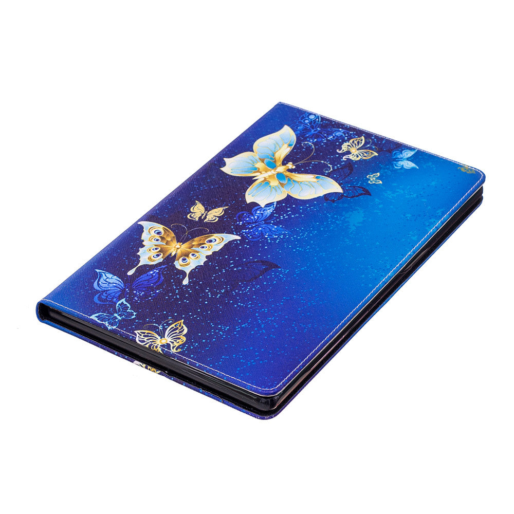 Amazon Fire HD 10 2017 Case Printing Leather Flip Wallet Magnetic Cover with Back Holder for Amazon Fire HD 10 2017