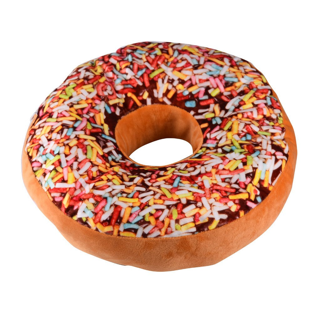 New style Doughnut Shaped Ring Plush Soft Novelty Style Cushion Pillow