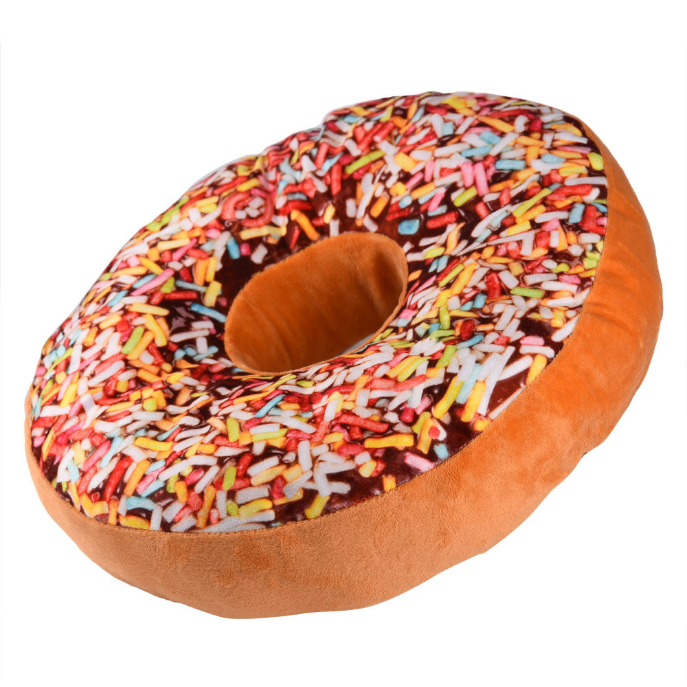 New style Doughnut Shaped Ring Plush Soft Novelty Style Cushion Pillow