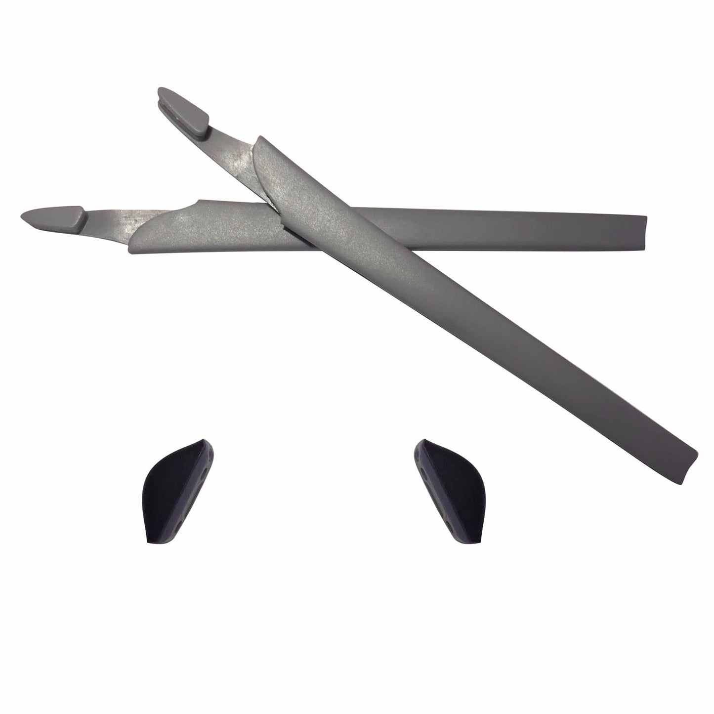 HKUCO Replacement Silicone Leg Set For Crosslink Sunglasses Earsocks Rubber Kit