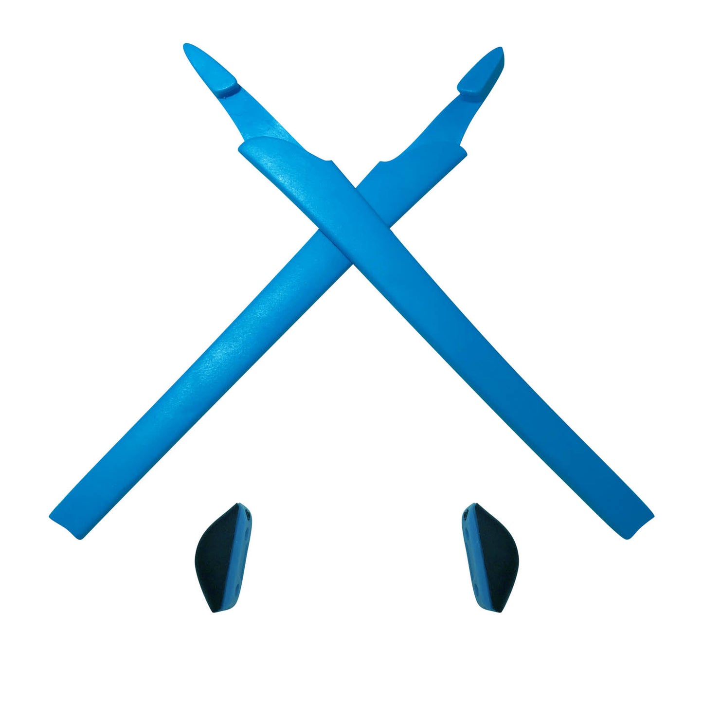 HKUCO Replacement Silicone Leg Set For Crosslink Sunglasses Earsocks Rubber Kit