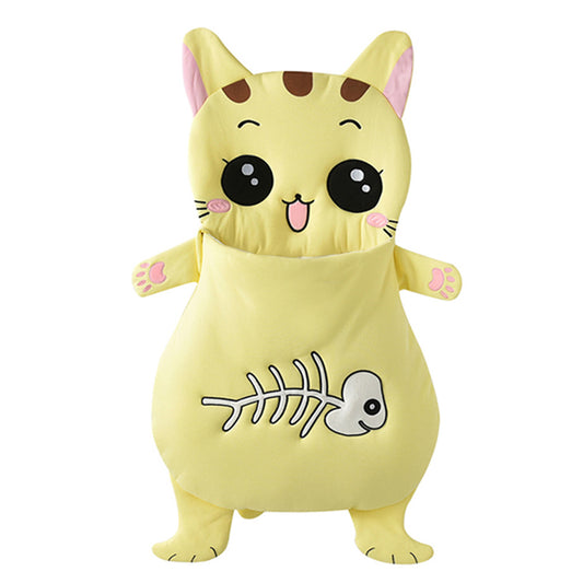 Baby bedding Baby sleeping bags Kids sleeping sack infant Toddler sleeping bag cartoon animals sleep bag yellow cat XHY027