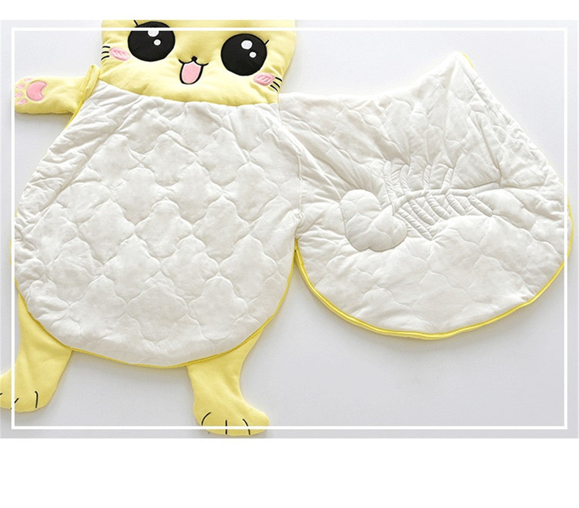 Baby bedding Baby sleeping bags Kids sleeping sack infant Toddler sleeping bag cartoon animals sleep bag yellow cat XHY027