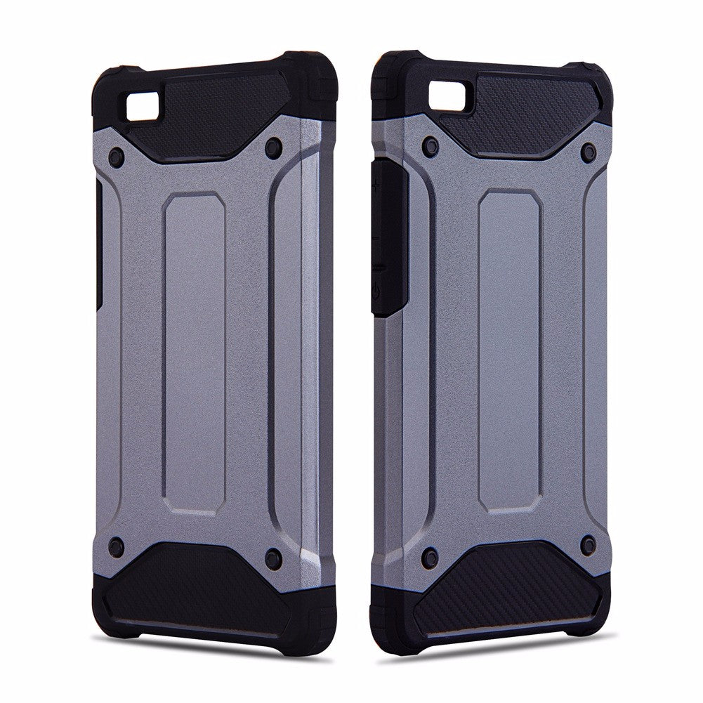 Rugged Dual Layer Armor Case for Huawei P8 Lite Case Heavy Duty Shockproof Case Cover Hybrid Hard PC for HUAWEI P8 LITE
