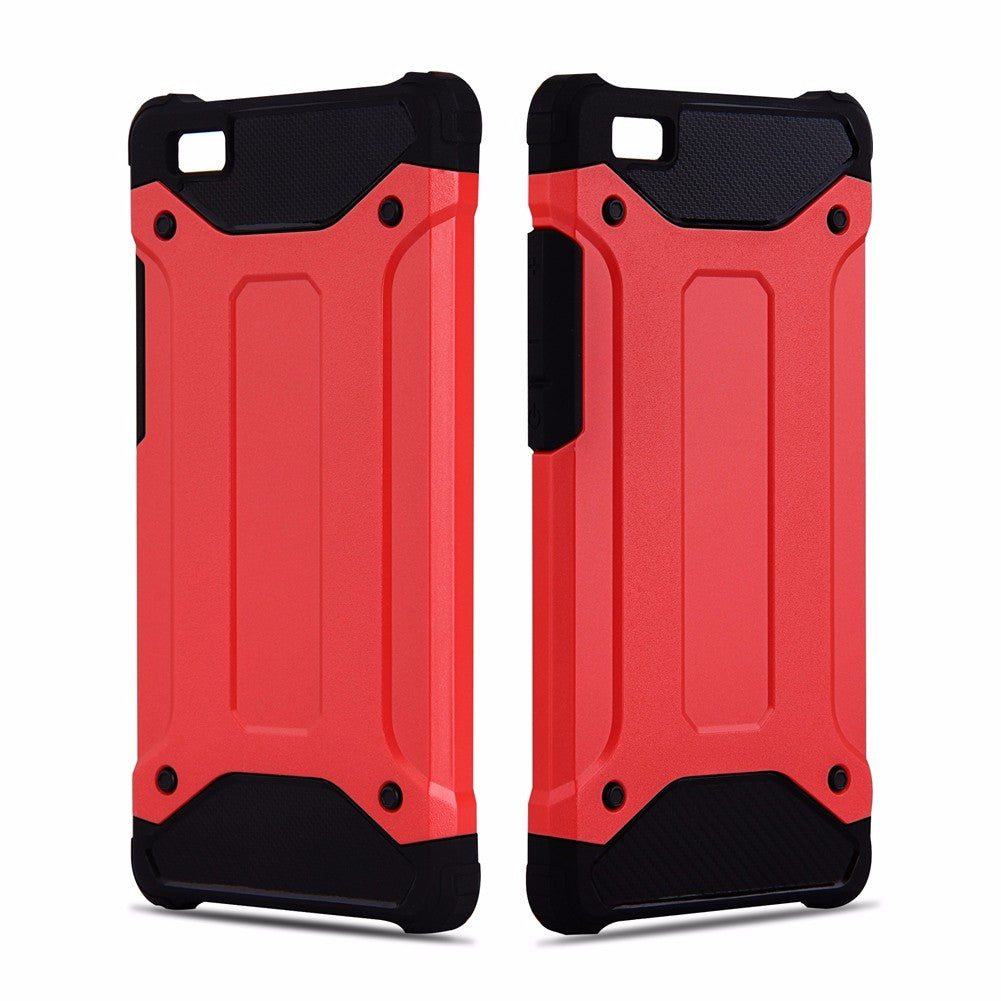 Rugged Dual Layer Armor Case for Huawei P8 Lite Case Heavy Duty Shockproof Case Cover Hybrid Hard PC for HUAWEI P8 LITE