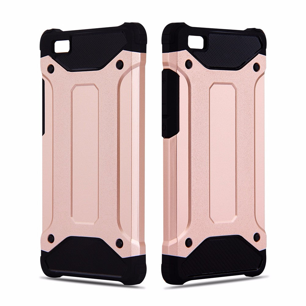 Rugged Dual Layer Armor Case for Huawei P8 Lite Case Heavy Duty Shockproof Case Cover Hybrid Hard PC for HUAWEI P8 LITE