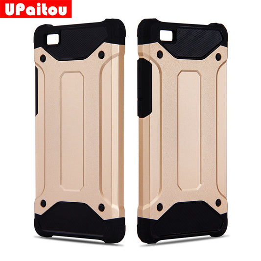 Rugged Dual Layer Armor Case for Huawei P8 Lite Case Heavy Duty Shockproof Case Cover Hybrid Hard PC for HUAWEI P8 LITE