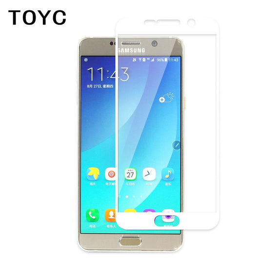 Samsung C9 C7 Pro Curved Surface Soft Edge HD Tempered Glass Film Samsung Full Cover Screen Protector