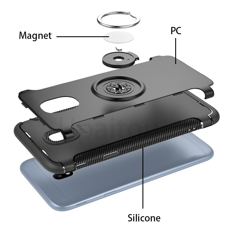 Case for Samsung Galaxy J5 2017 Case Car Holder Magnetic Suction Bracket Cover For Galaxy J5 Pro 2017 J530 J530F J530FM