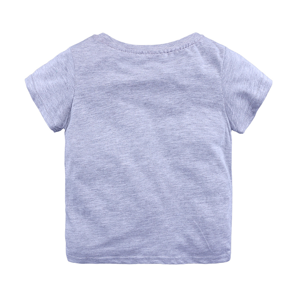 Summer children's clothing new infant baby clothes O-neck short sleeve cotton T-shirt