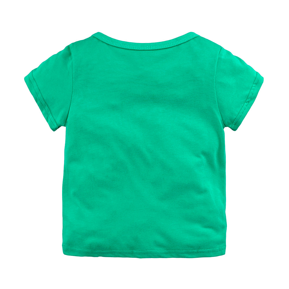 Summer children's clothing new infant baby clothes O-neck short sleeve cotton T-shirt