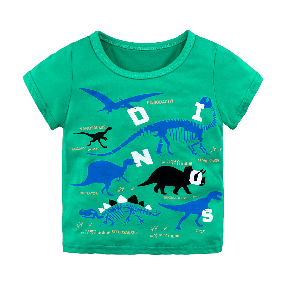 Summer children's clothing new infant baby clothes O-neck short sleeve cotton T-shirt