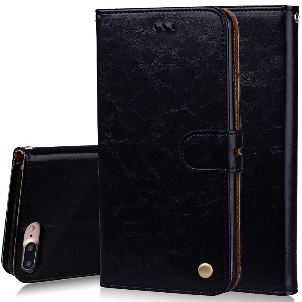 Case For iPhone 8 Plus Case Cover PU Leather Wallet Case Card Holder Stand Cover for iPhone 8Plus Flip Case Cover Bags