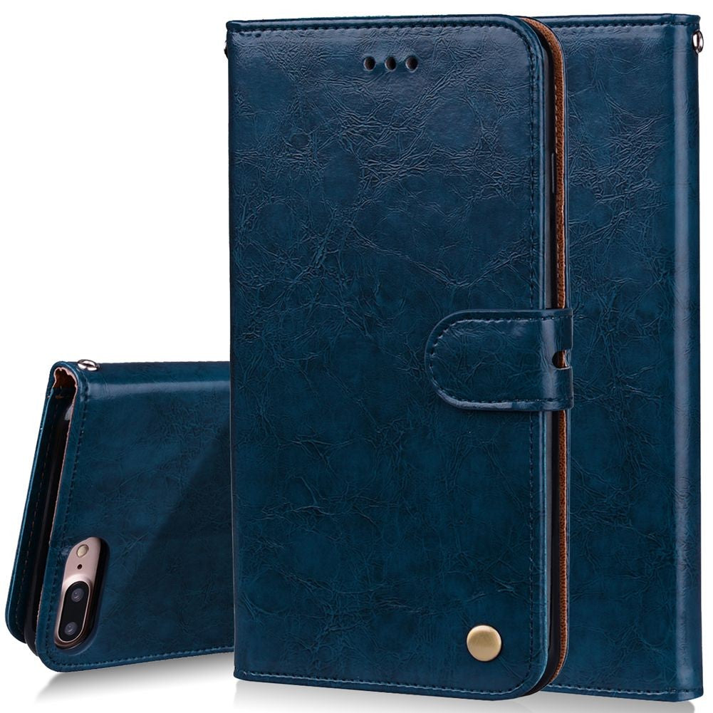 Case For iPhone 8 Plus Case Cover PU Leather Wallet Case Card Holder Stand Cover for iPhone 8Plus Flip Case Cover Bags