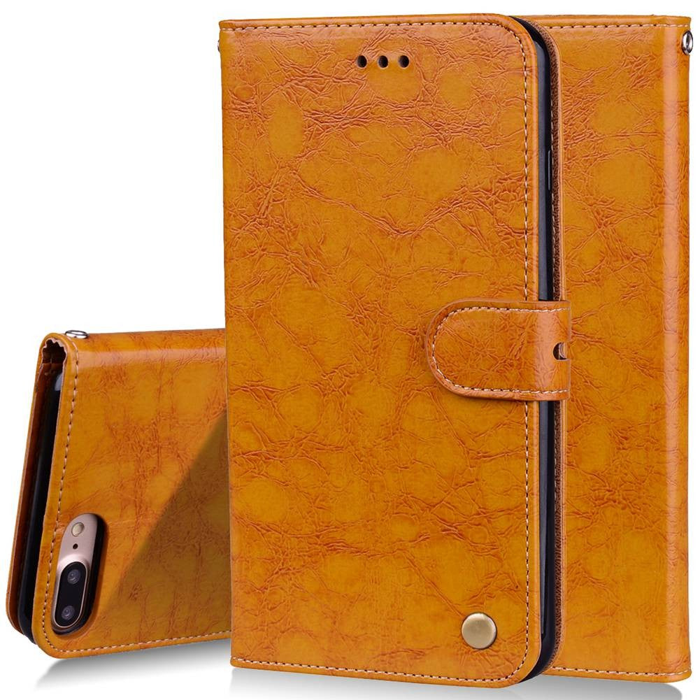 Case For iPhone 8 Plus Case Cover PU Leather Wallet Case Card Holder Stand Cover for iPhone 8Plus Flip Case Cover Bags