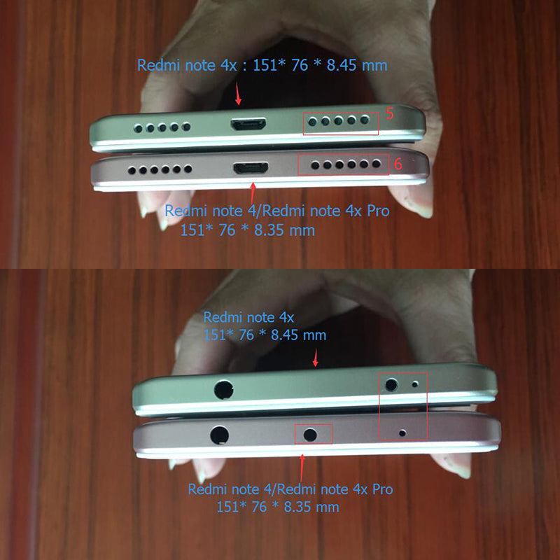 For Xiaomi Redmi Note 4 (Note 4X Global version) / Note 4X All Edged Cover PC Case Full Protection Ultra Back Cover Case